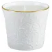 Italian Renaissance Filet Or Candle Pot 3.35 in Gift Box