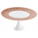 Italian Renaissance Irise Copper/Rose Gold  Petit Four Stand Medium 9.4 Copper/Rose Gold