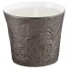 Italian Renaissance Irise Etain Candle Pot 3.35 in Gift Box