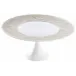 Italian Renaissance Irise Pearl Petit Four Stand Medium 9.4 Pearl