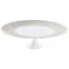 Italian Renaissance Irise Pearl Petit Four Stand Large/Footed Cake Platter 10.6 Pearl