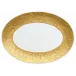 Italian Renaissance Gold   Oval Platter Gold