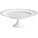 Mazurka Or Blue Grey Petit Four Stand 8.7 in