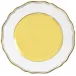 Mazurka Or Yellow Dessert Plate 8.7 in