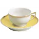 Mazurka Or Yellow Tea Saucer Extra 6.3 in