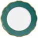 Mazurka Gold Turquoise Dinner Plate 10.6 in