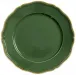 Mazurka Or Green Buffet Plate 12.2 in