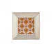 Mosaic Alhambra Orange Trinket tray 7 inch x 7 inch