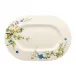 Brillance Fleurs Des Alpes Platter Oval 16 in (Special Order)