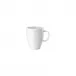 Junto White Mug With Handle 12 3/4 oz