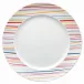 Sunny Day Stripes Salad Plate Round 8 1/2 in