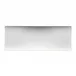 Mesh White Plate Flat Rectangular 13 1/2 in