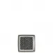 La Greca Signature Black Canape Dish 4 3/4 in Square