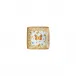 Butterfly Garden Canape Dish 4 3/4 in Square