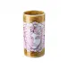 Medusa Amplified Pink Coin Vase 9 1/2 in