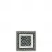 La Greca Signature Black Tray Square 5 1/2 in