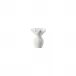 Mini Vase White Falda 4 in