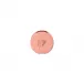 La Medusa Mini Vase Round Pink 4 in