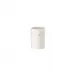 La Medusa Mini Vase Cylindrical White 4 in