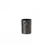 La Medusa Mini Vase Cylindrical Black 4 in