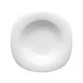 Suomi White Pasta Plate Wide Rim 12 in