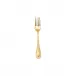 Medusa Gold Plated Table Fork 8 1/4 in