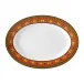 Medusa Red Platter 13 1/4 in