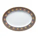 Medusa Blue Platter 13 1/4 in