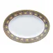 Medusa Blue Platter 15 3/4 in