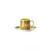 Jungle Animalier Coffee Cup & Saucer 6 in 6 oz