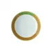 Medusa Amplified Green Coin Rim Soup 8 1/2 in