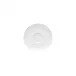 Moon White Saucer High 5 2/3 in