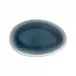 Junto Aquamarine Platter Oval 11 in