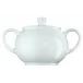 Form 1382 White Sugar Bowl Covered 7 oz