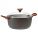Rock 'N' Rose Black Saucepot Round 24,0 cm h 11,5 cm 4,500 l