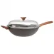 Rock 'N' Rose Black Wok Round 32,0 cm h 9,5 cm 5,700 l