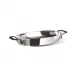 Home Chef Steel Casserole Pot Oval 35,0 cm x 23,0 cm h 5,0 cm 2,300 l