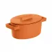 Terra.Cotto Cast Iron Curry Sauce Pan Oval 13,0 cm x 10,0 cm h 7,2 cm 0,450 l