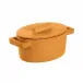 Terra.Cotto Cast Iron Vanilla Sauce Pan Oval 13,0 cm x 10,0 cm h 7,2 cm 0,450 l