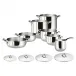Kikka Steel Cookware Set 11 Pieces