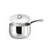 Kikka Mirror Steel Saucepan with Lid