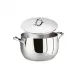 Kikka Mirror Steel Saucepot with Lid Round 16,0 cm h 10,5 cm 2,300 l