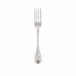 Baroque Silverplated Dessert Fork 7 1/8 In. Silverplated