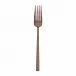 Linea Q Vintage Pvd Copper Table Fork 8 1/4 In. 18/10 Stainless Steel Vintage Pvd Finishing