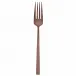 Linea Q Vintage Pvd Copper Serving Fork 8 7/8 In. 18/10 Stainless Steel Vintage Pvd Finishing