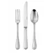 Ruban Croisè 5-Pc Place Setting Solid Handle 18/10 Stainless Steel