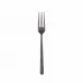 Linear Pvd Black Dessert Fork 6 7/8 in 18/10 Stainless Steel Pvd Mirror