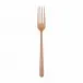 Linear Pvd Copper Table Fork 8 1/8 in 18/10 Stainless Steel Pvd Mirror