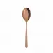 Linear Pvd Copper Dessert Spoon 6 7/8 in 18/10 Stainless Steel Pvd Mirror