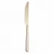 Linear Pvd Champagne Table Knife Solid Handle 9 1/4 in 18/10 Stainless Steel Pvd Mirror